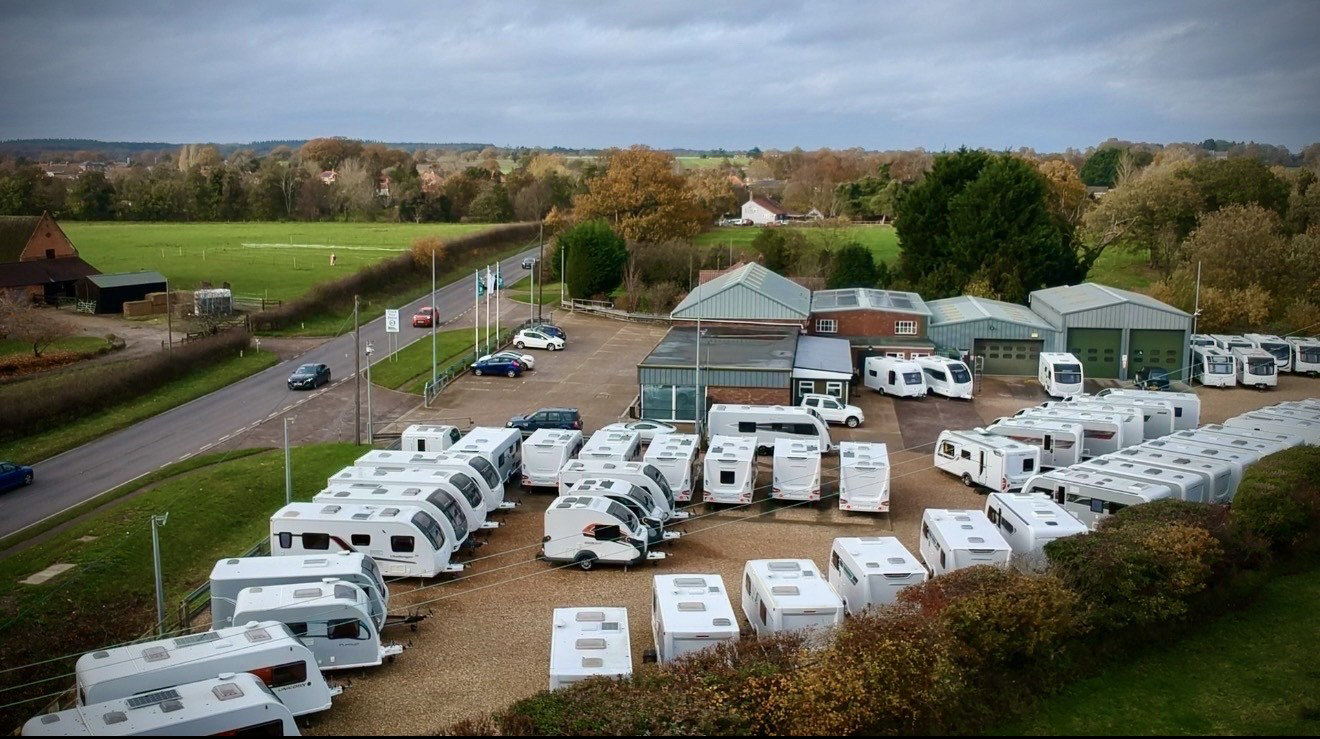 Norwich Caravans showroom